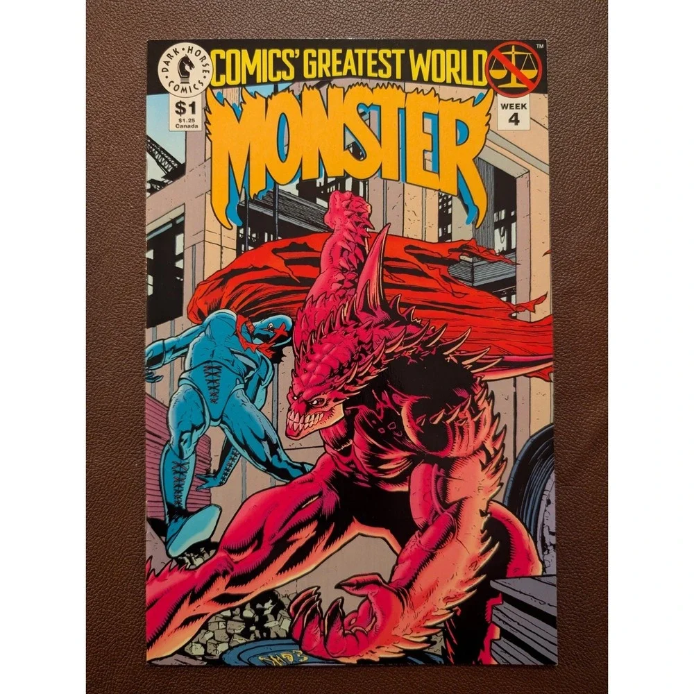 Comics' Greatest World Monster #1 (1993) Dark Horse – Week 4 – VF/NM